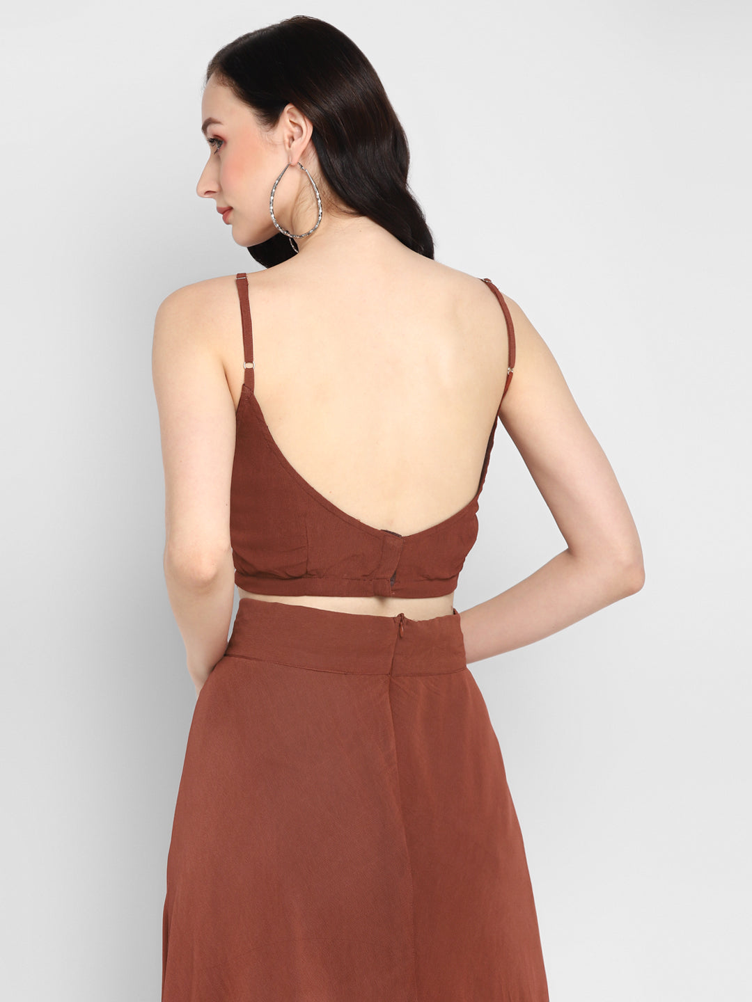 Mirror Work Round Neck Blouse