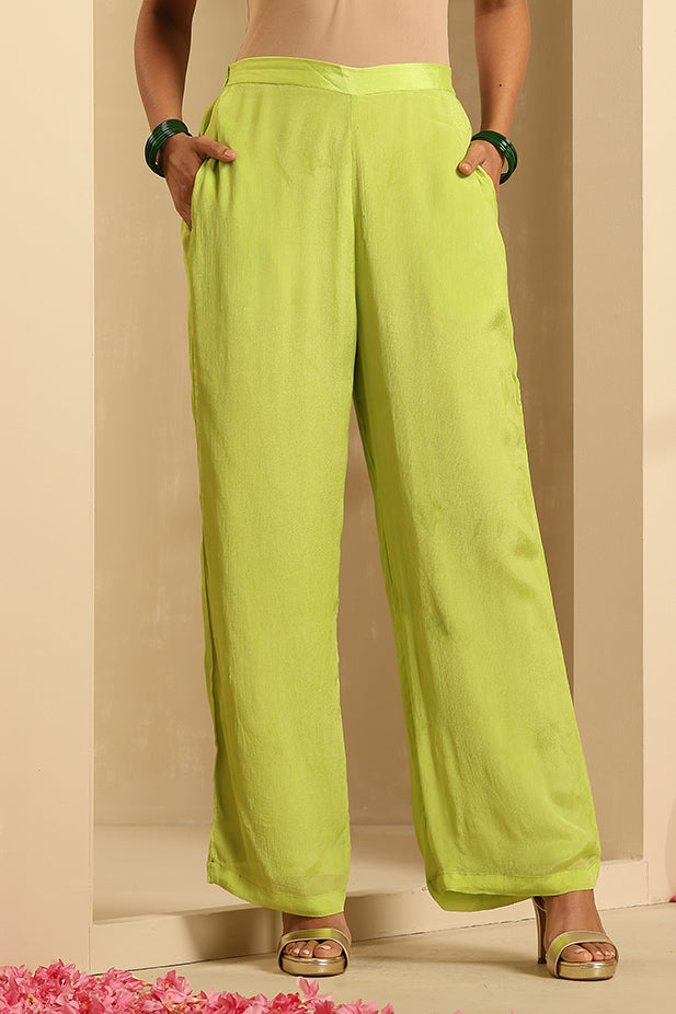 Pure Chinon Kurta Set-Florocent