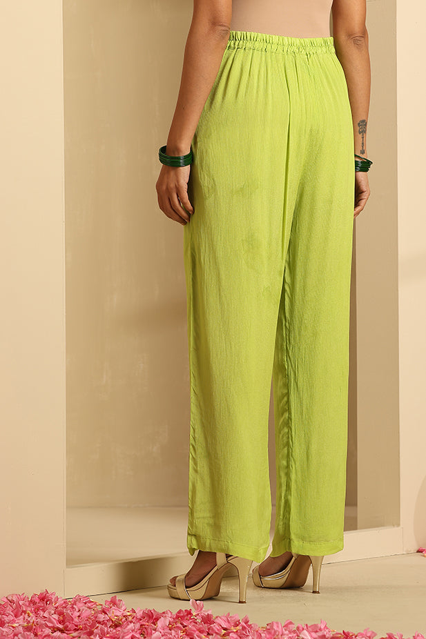 Pure Chinon Kurta Set-Florocent