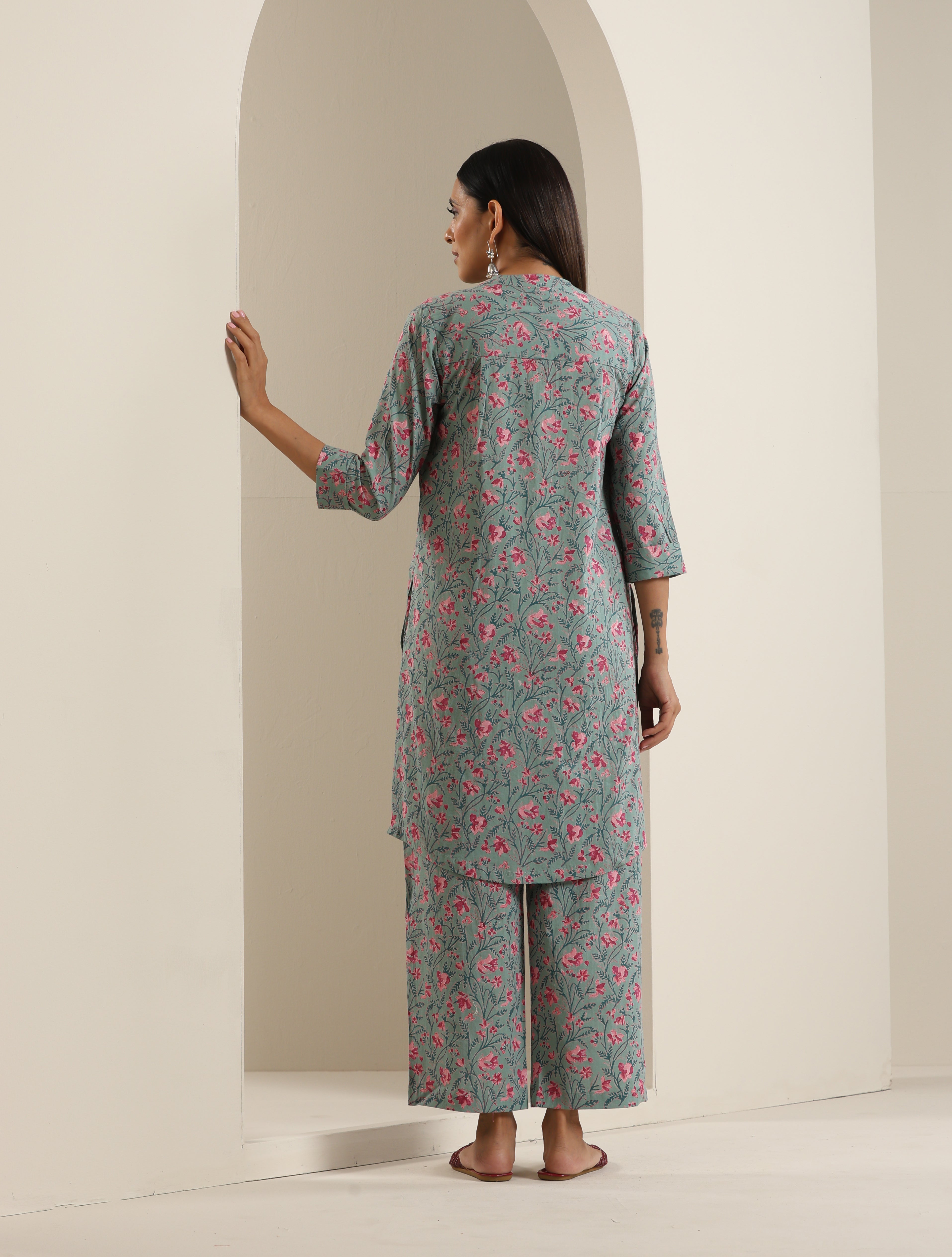 Cotton kurti co-ordSet