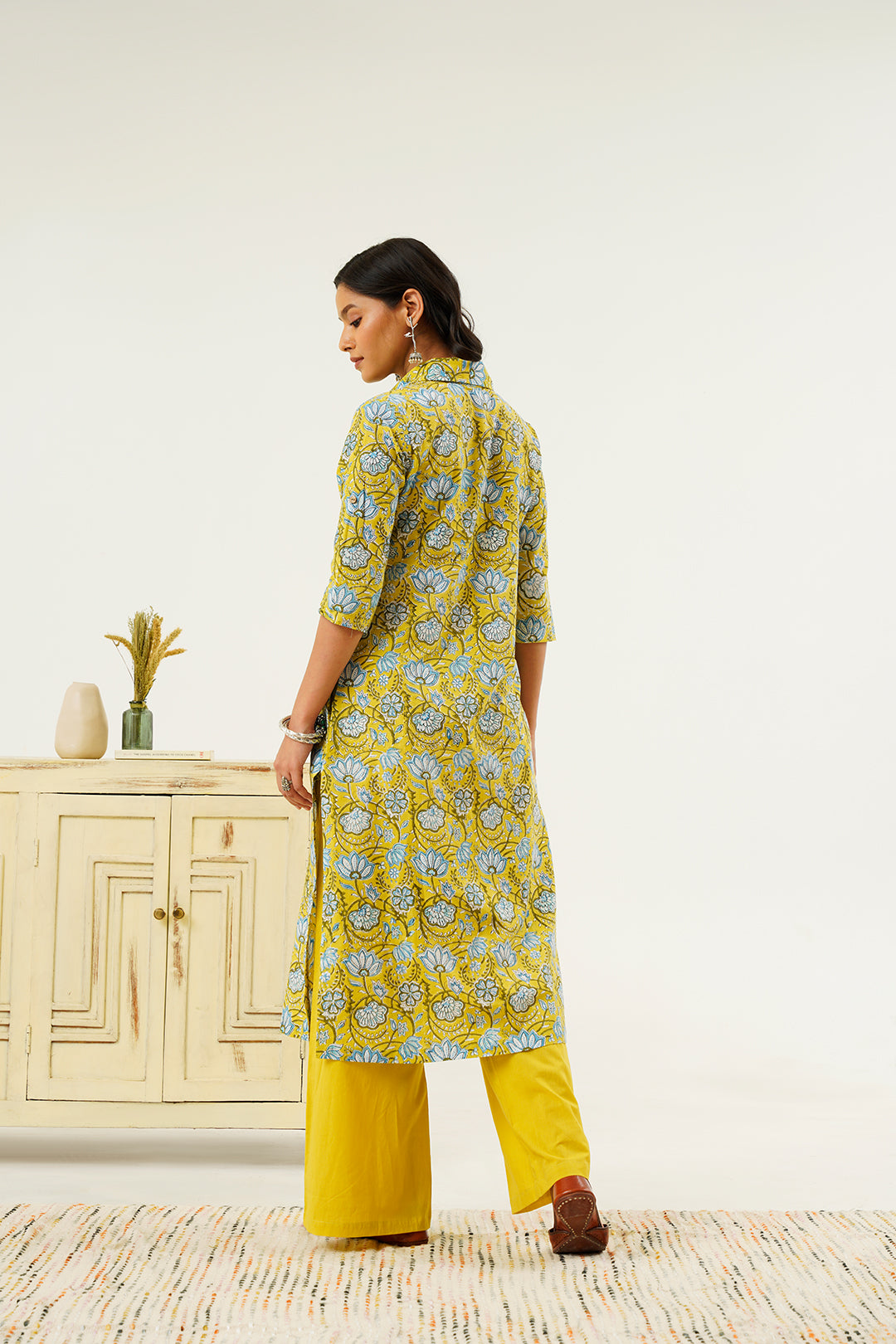 Aishwarya Hand Block Print Kurta Set