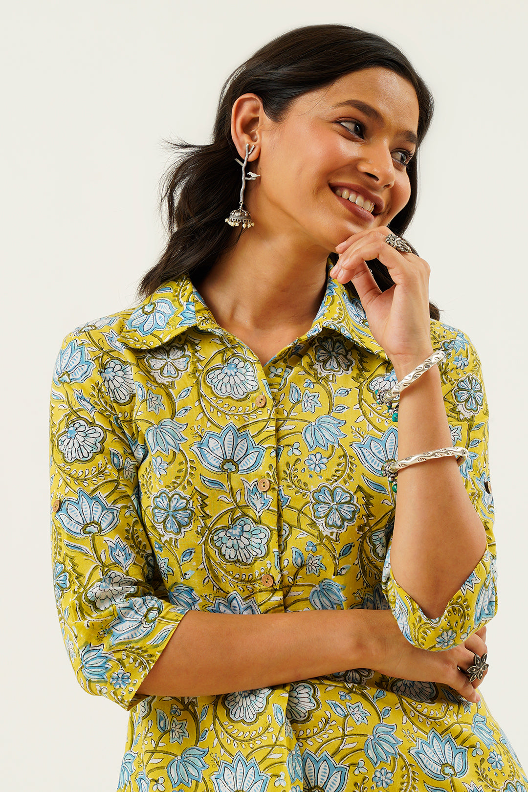 Aishwarya Hand Block Print Kurta Set