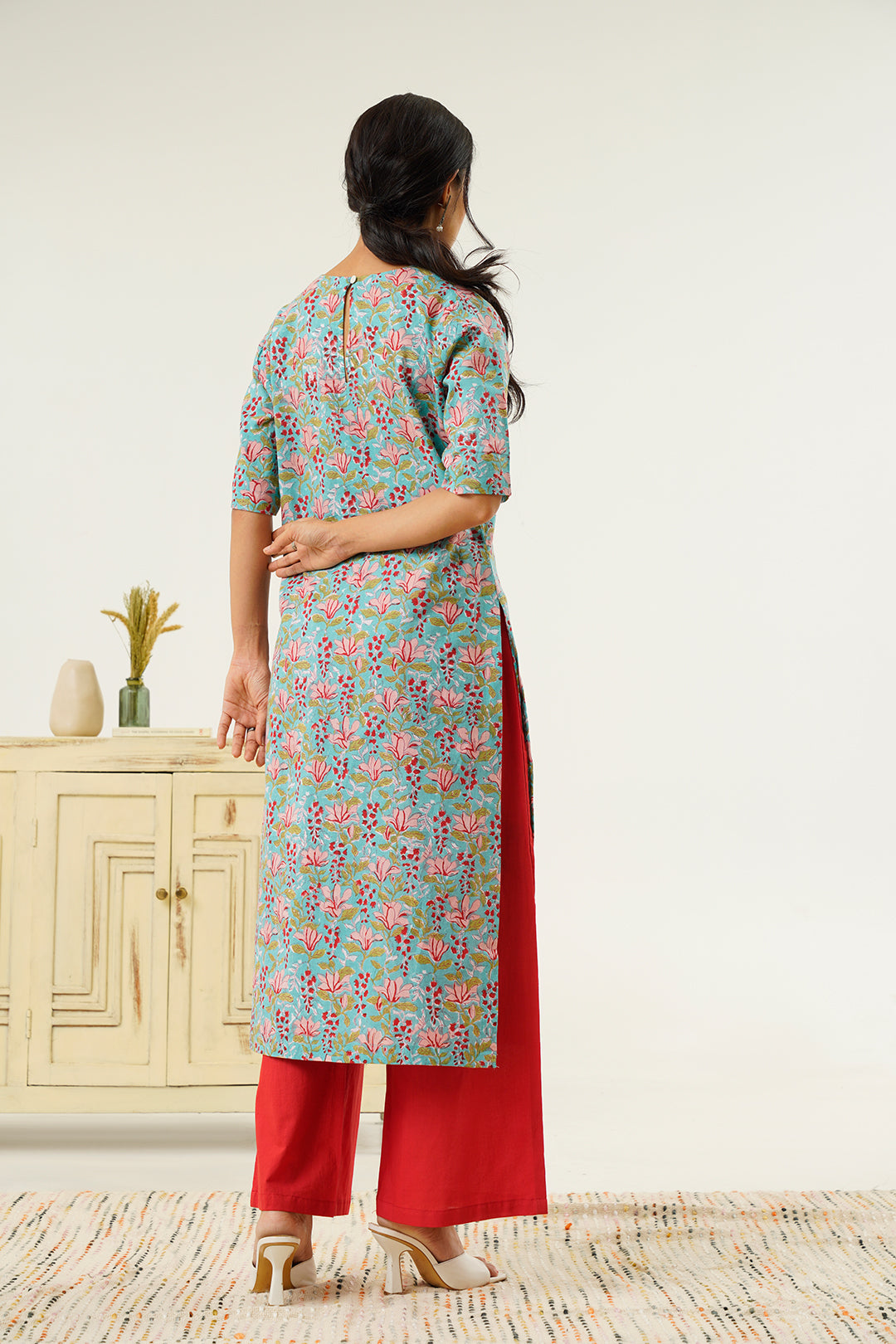 Suruchi Hand block Print Kurta Set