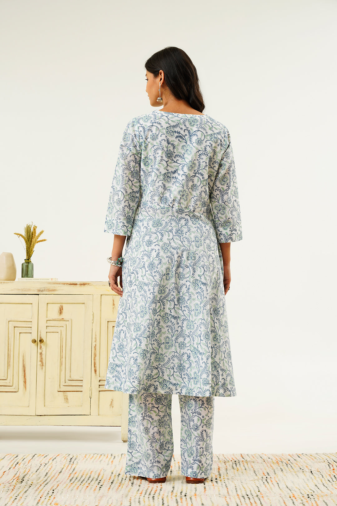 Vaidehi Sanganeri  Anarkali Print Kurta Set