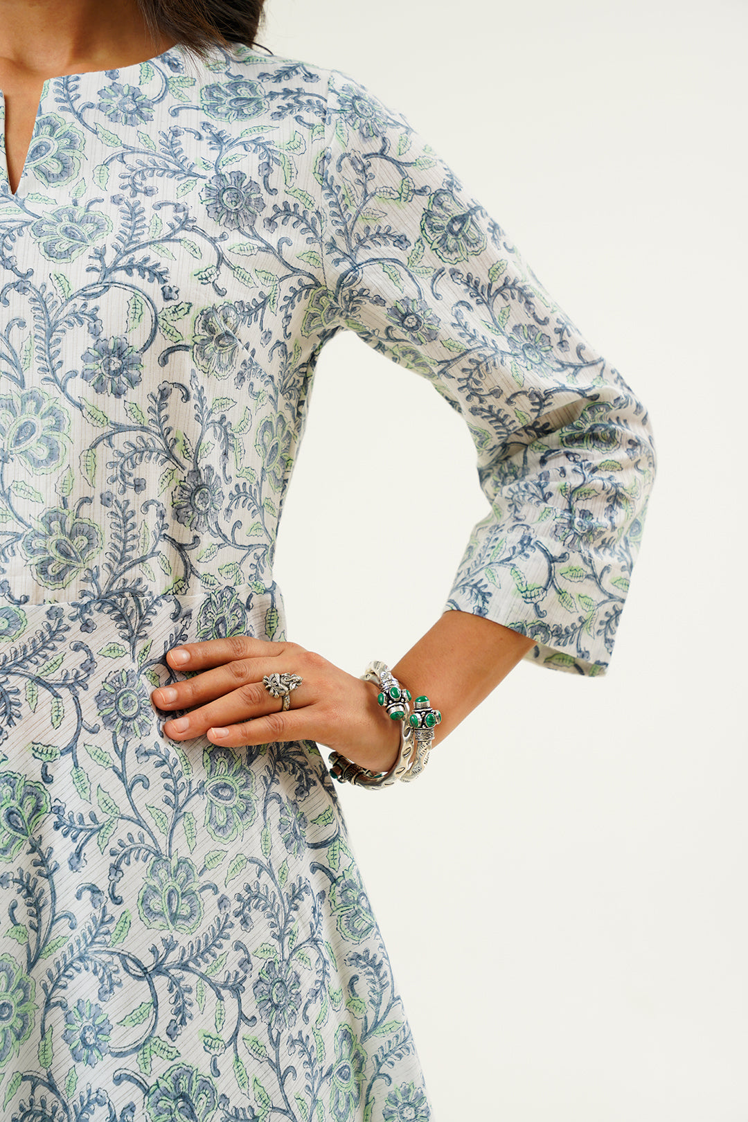 Vaidehi Sanganeri  Anarkali Print Kurta Set