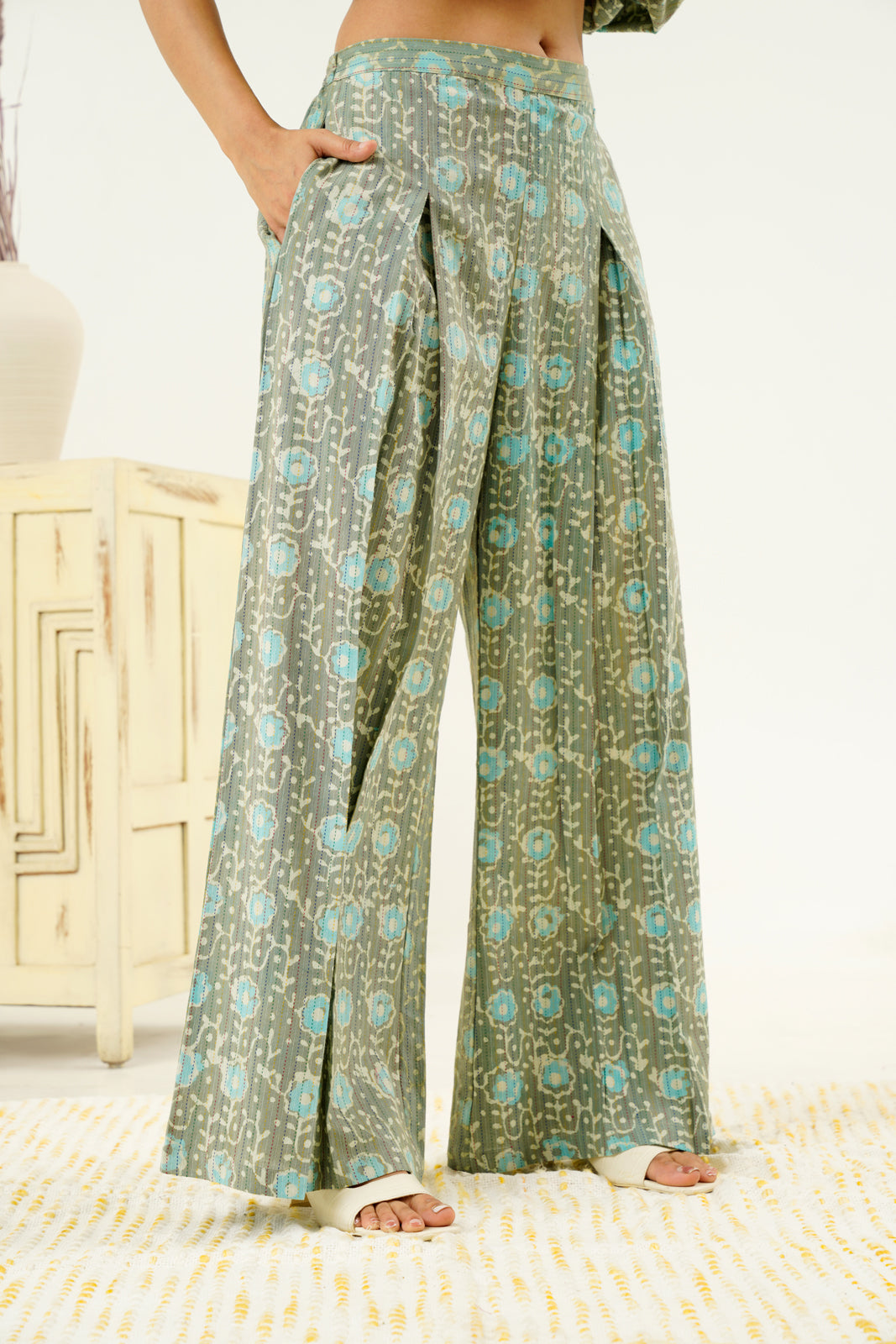 Kanaka Dabu Print Co-ord Cotton Set