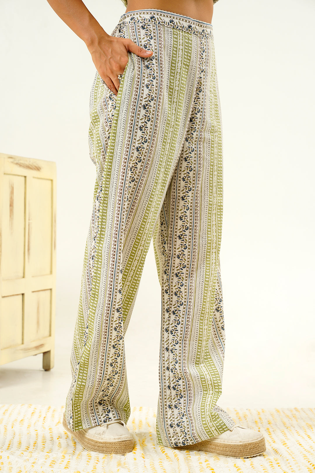 Kalini Block Print Co-ord Cotton set