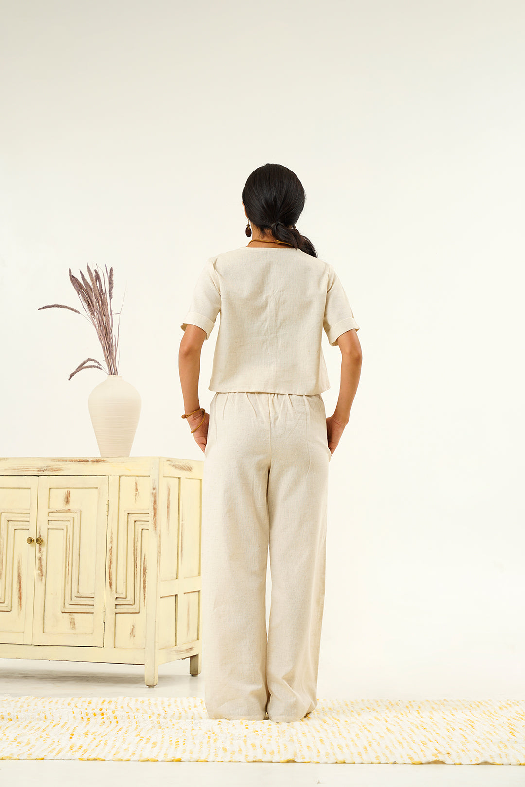 arambhika handloom pure cotton set for women