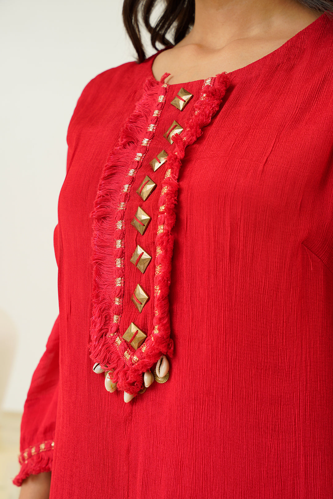 Lakshmana Straight Embroidered Kurta Set