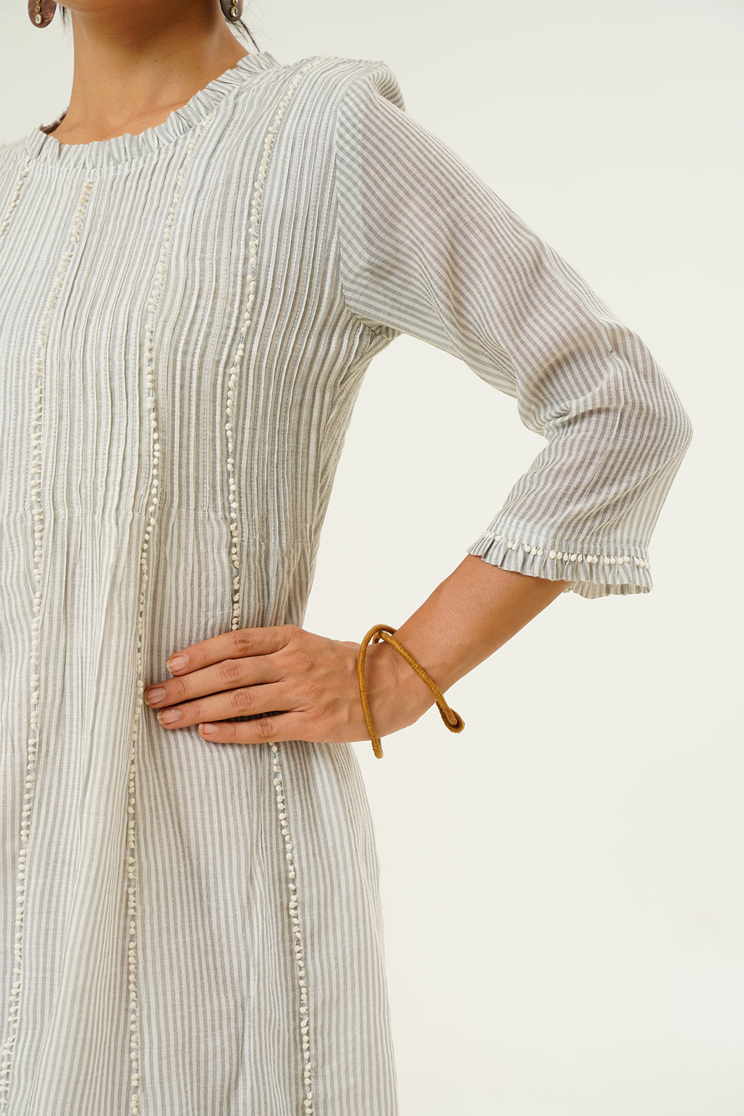 Varuna Chanderi Flair Dress