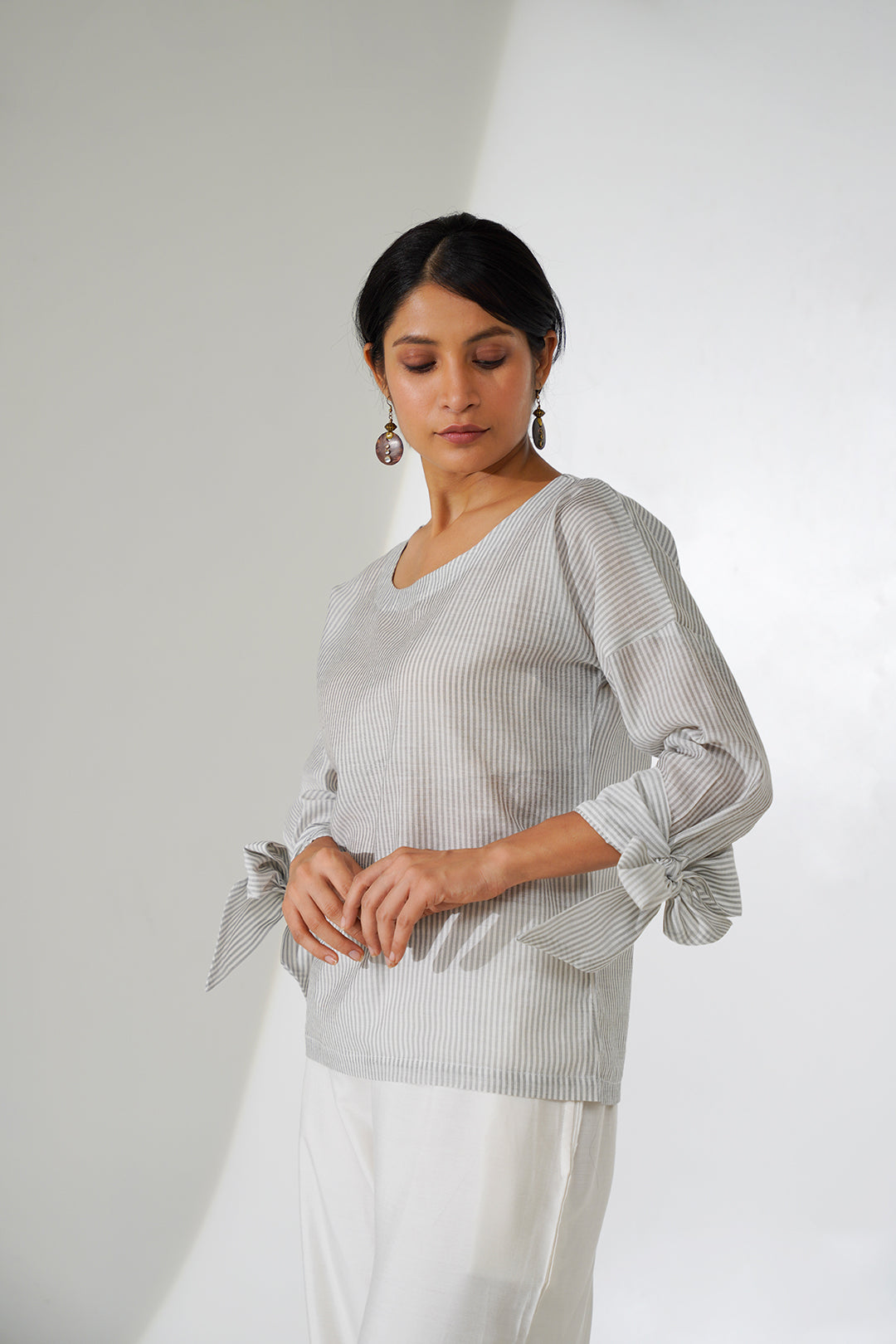 Rati Chanderi Knot Co-ord Set