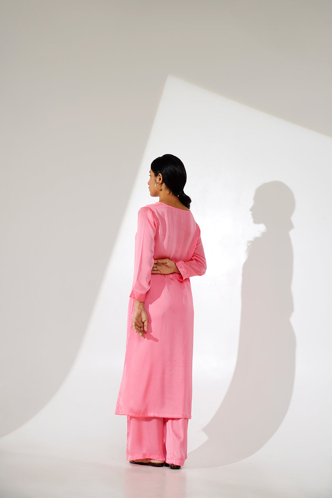 Leela Front Placket Woman Kurta Set