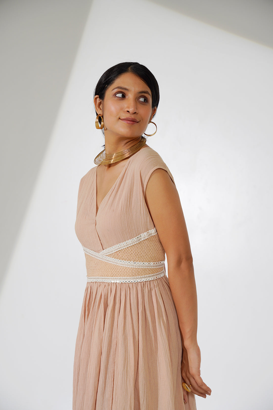 Sahiba Cotton Midi Dress