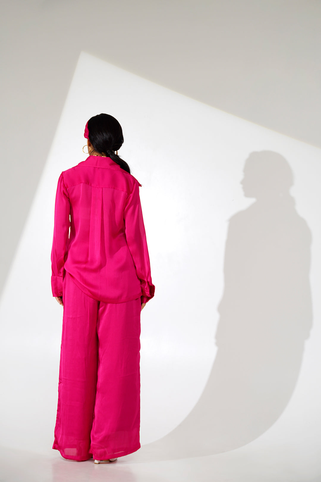 Srishti Raspberry Co-ord Set