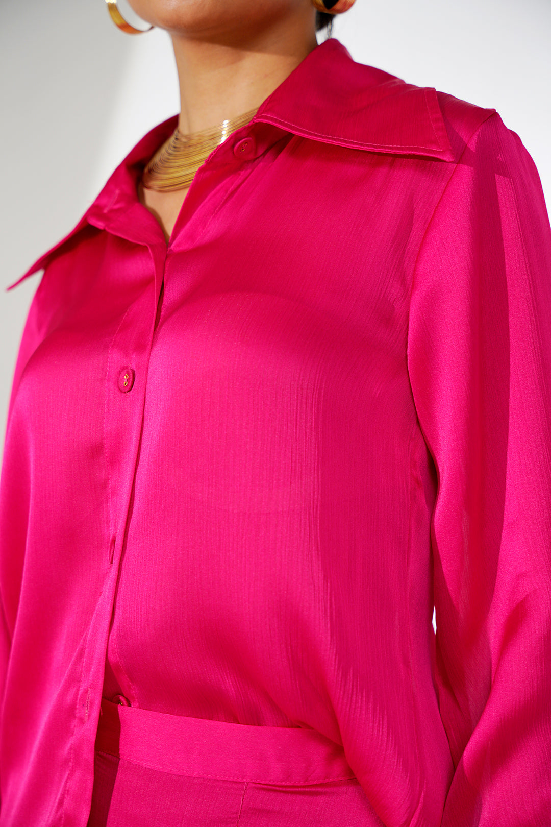 Srishti Raspberry Co-ord Set