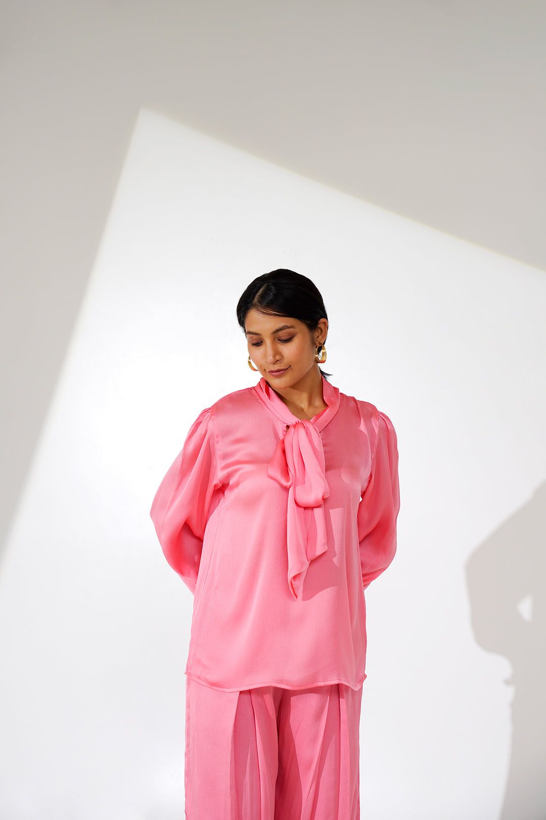 Sahishtha Flamingo Pink Co-ord Set