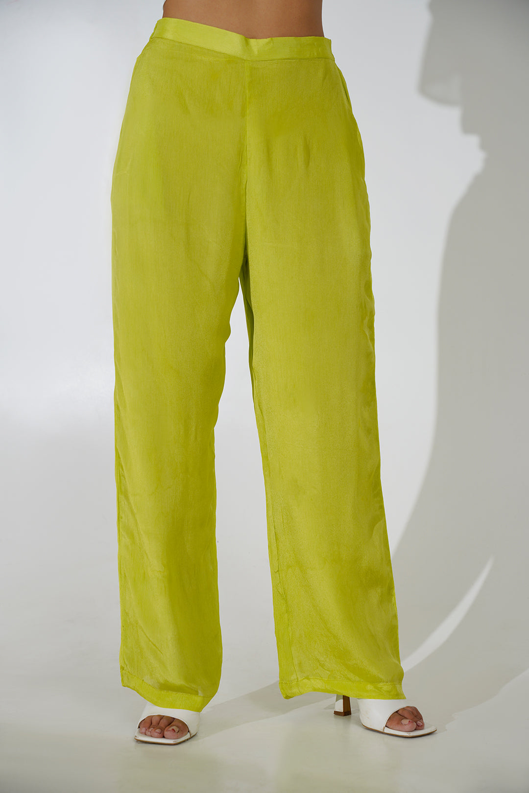 Saha White Flared Co-ord Set