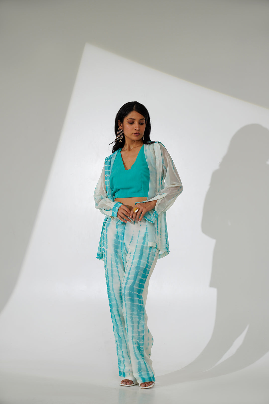 Arundhati Tie-Dye Georgette Co-ord Set