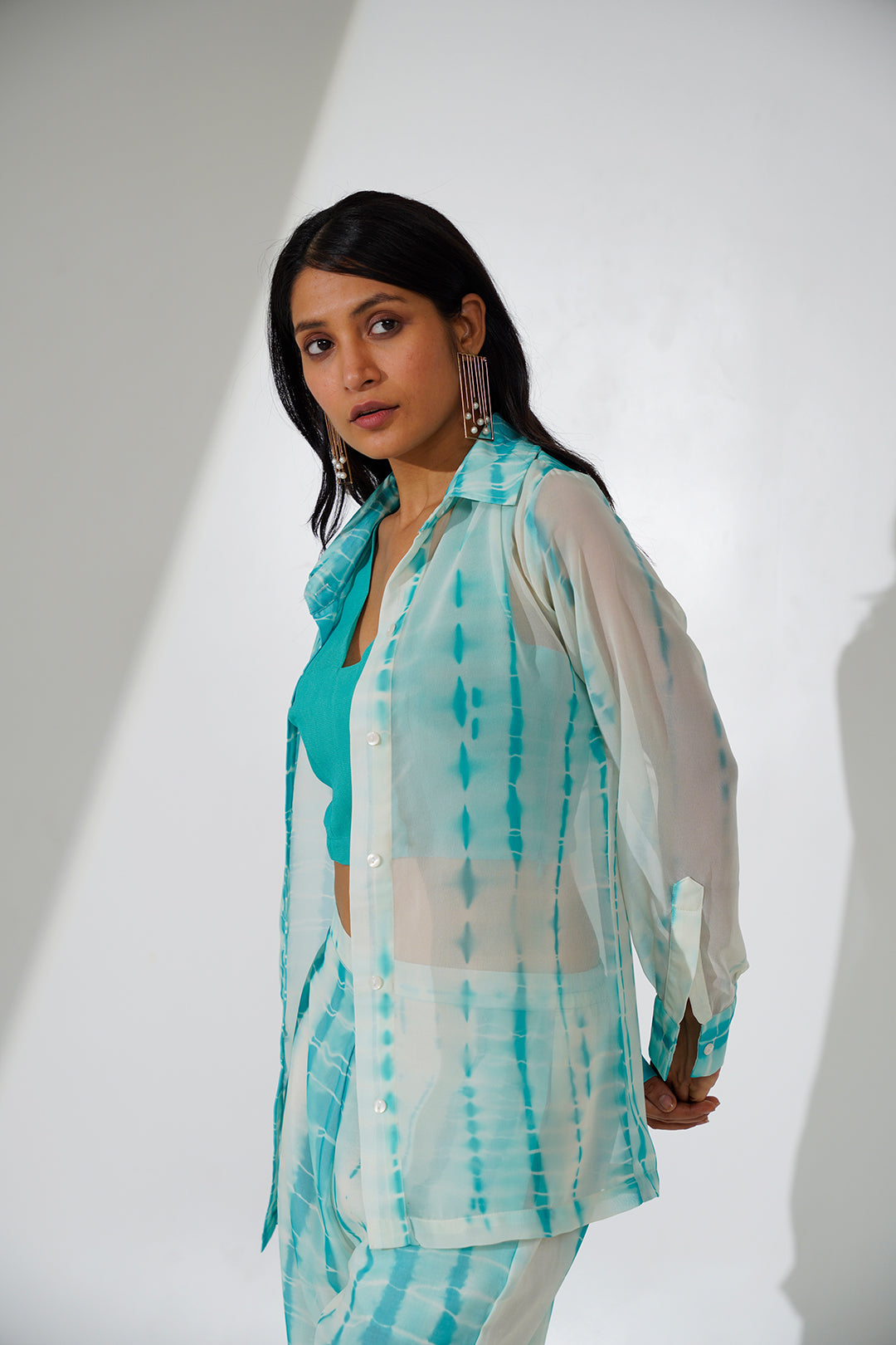 Arundhati Tie-Dye Georgette Co-ord Set