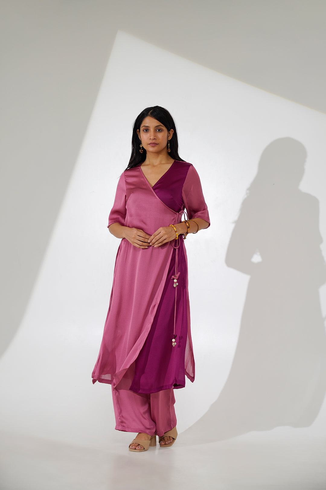 Vasant Angrakha Chiffon Kurta Set