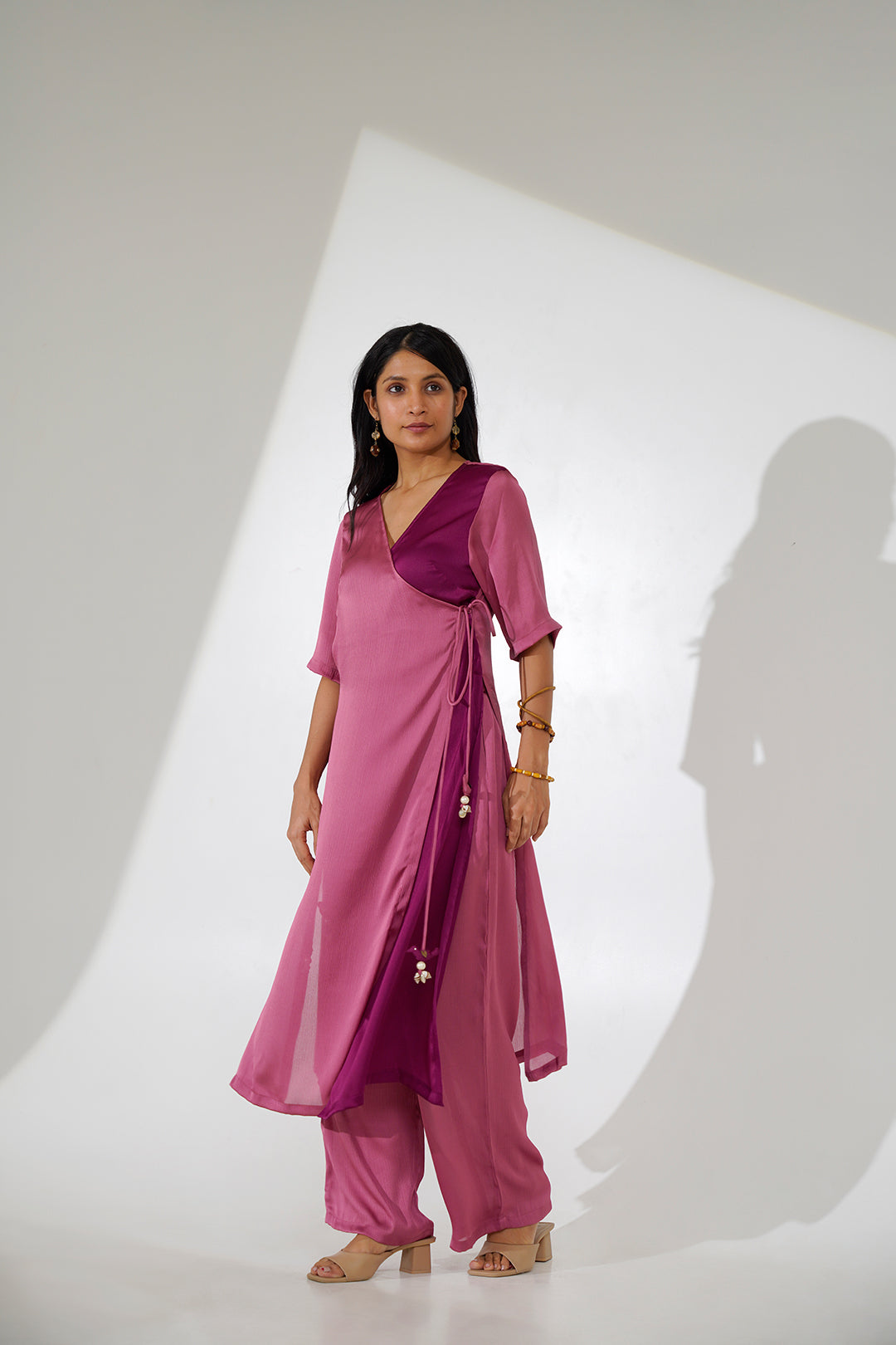 Vasant Angrakha Chiffon Kurta Set