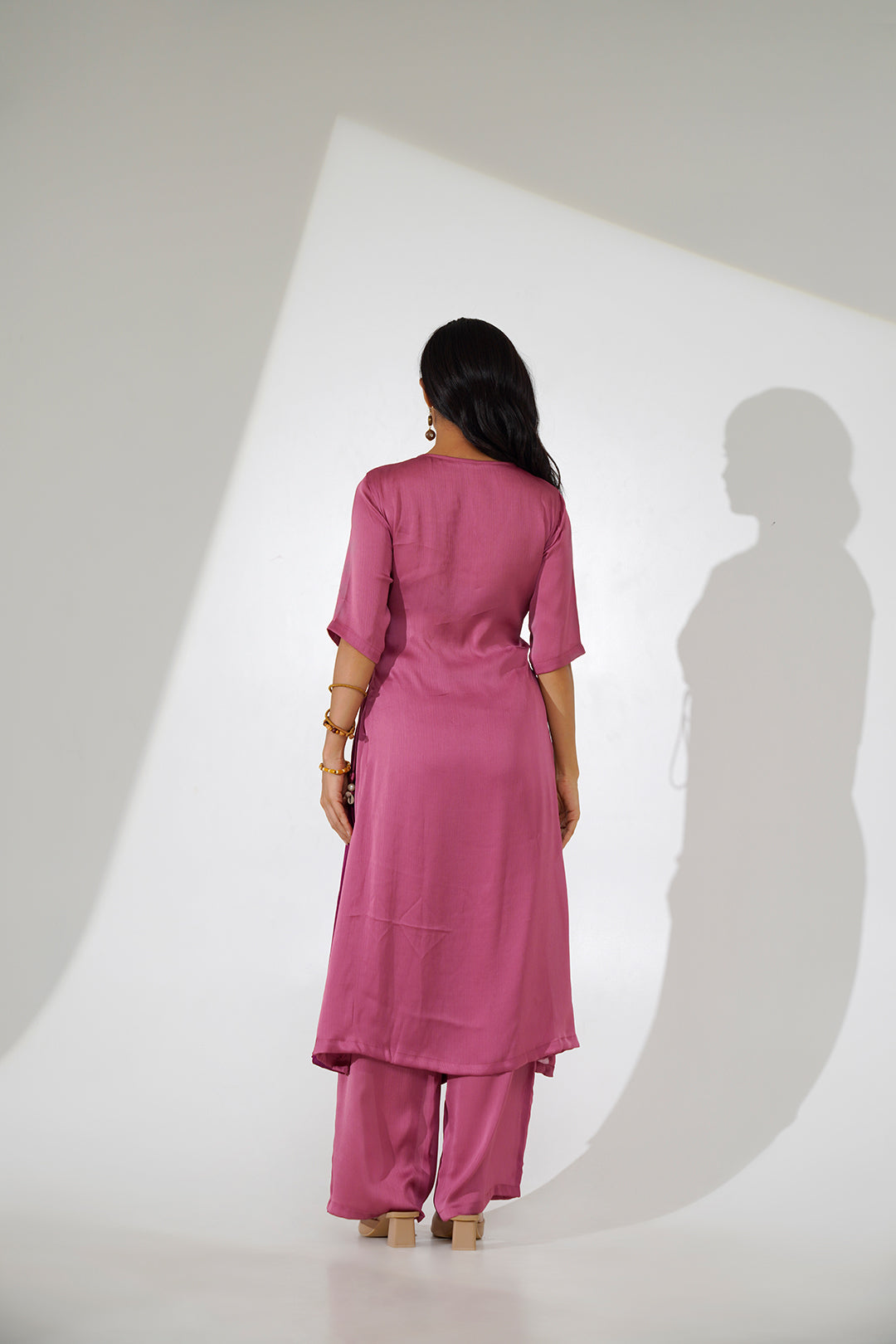 Vasant Angrakha Chiffon Kurta Set