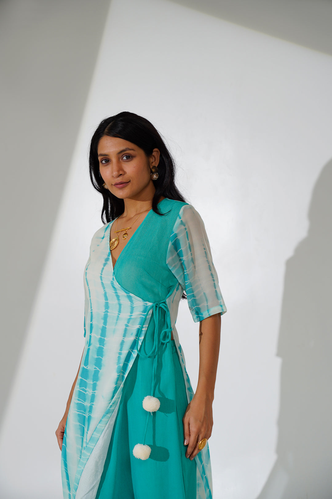 Georgette fabric kurta set