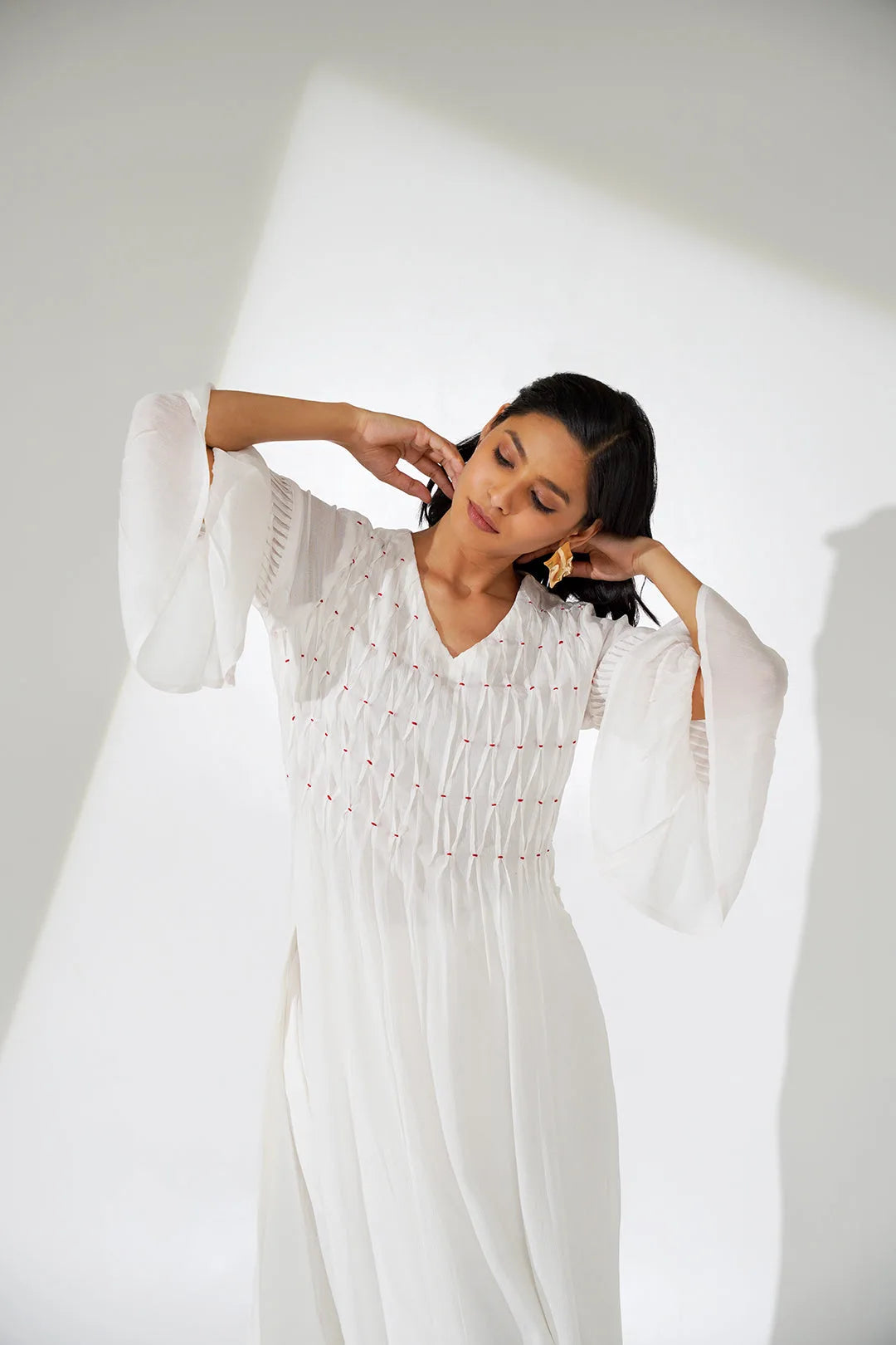 Hand embroidery kurta set